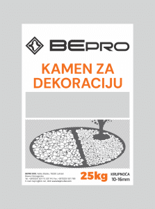Vrece KAMEN ZA DEKORACIJU niza rezolucija